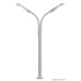 Lampadaire fouet double, 2 LED blanc (N) Lampadaire fouet double, 2 LED blanc (N)