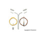 Kit Lampadaire fouet double (N) Kit Lampadaire fouet double (N)