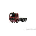 MB Actros Tracteur routier rouge avec gyrophares, Basic (H0)