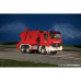 MB Actros Camion Container Pompiers avec gyrophares, Basic (H0)