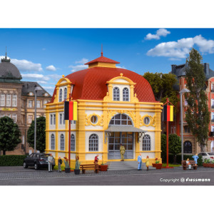 Embassy building with LED lighting (H0)