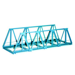 Aanbrug uit metaal, recht, kant en klaar model (H0) Aanbrug uit metaal, recht, kant en klaar model (H0)