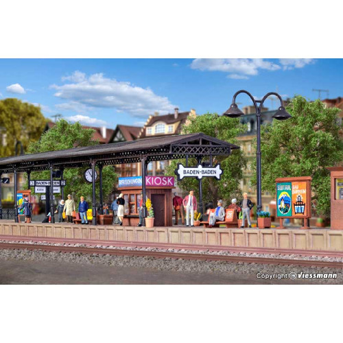 Perron Baden-Baden, zes-delig, uitbreidbaar (H0)