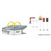 McDonald's ast food restaurant with McDrive (H0) McDonald's ast food restaurant with McDrive (H0)