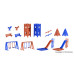 Deco-set - Children's playground (H0)