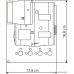 Café-Bistro with interior and LED lighting (H0)