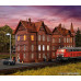 Railwayman's house with roof ridge (H0) Railwayman's house with roof ridge (H0)