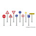 Deco-set -Traffic signs (H0) Deco-set -Traffic signs (H0)