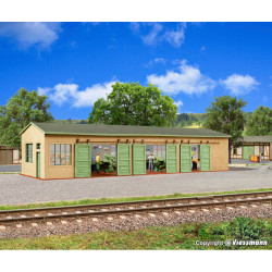 KFZ-Werkstatt - Polyplate Bausatz (H0)