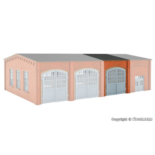 Extension set for truck workshop 45642 - Polyplate kit (H0) Extension set for truck workshop 45642 - Polyplate kit (H0)