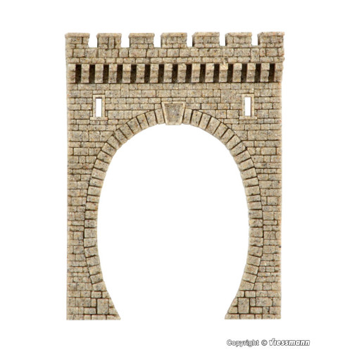 Tunnel portal of Stone Art, Single Track (H0) Tunnel portal of Stone Art, Single Track (H0)