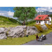 Rocks natural stone of Stone Art, 5 pieces (H0)