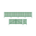 Modern Palisade Fencing & Gates (H0)