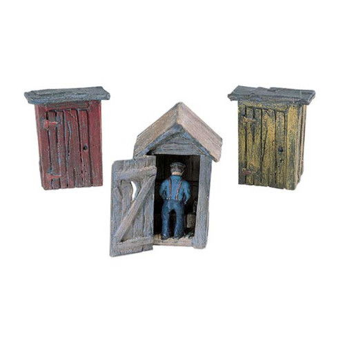 3 Outhouses and Man (H0)