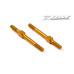 Alu Adjustable Turnbuckle 39mm M3 L/R - Orange (2Pcs)