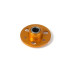 Alu Drive Flange with One-Way Bearing - 7075 T6 - Orange
