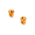 Alu Eccentric Bushing 1.0mm - Orange (2Pcs)