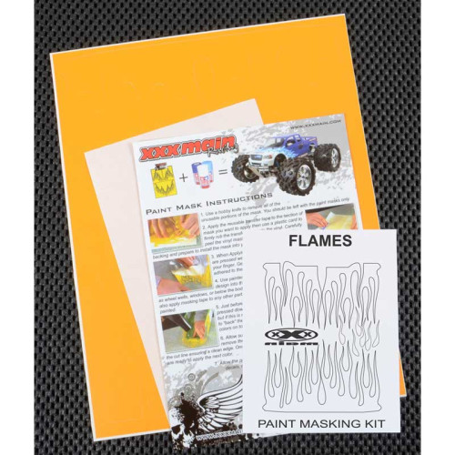 Paint mask Flames Paint mask Flames