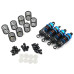 1/10 Amortisseurs Big Bore Go Piste 55mm Aluminium Bleu (4Pcs) 1/10 Amortisseurs Big Bore Go Piste 55mm Aluminium Bleu (4Pcs)