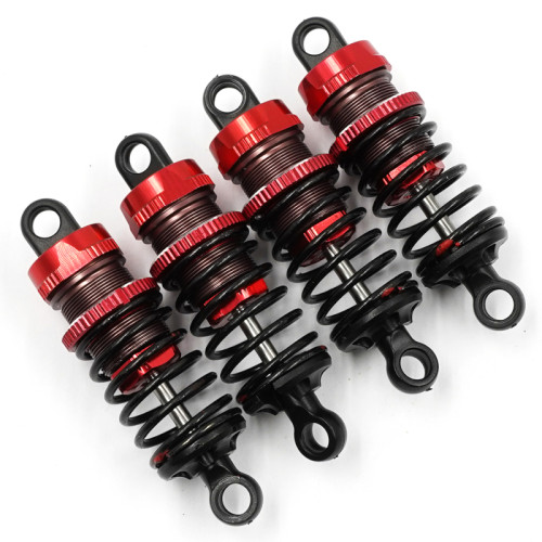 1/10 Amortisseurs Big Bore Go Piste 55mm Aluminium Rouge (4Pcs)