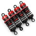 1/10 Amortisseurs Big Bore Go Piste 55mm Aluminium Rouge (4Pcs)