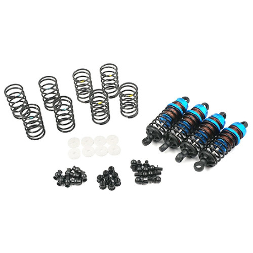 1/10 On-/Off-Road Amortisseurs Big Bore Go 60mm Aluminium Bleu (4Pcs)