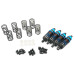 1/10 On-/Off-Road Amortisseurs Big Bore Go 60mm Aluminium Bleu (4Pcs)