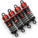 1/10 On-/Off-Road Amortisseurs Big Bore Go 60mm Aluminium Rouge (4Pcs) 1/10 On-/Off-Road Amortisseurs Big Bore Go 60mm Aluminium Rouge (4Pcs)