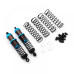 1/10 Off-Road Alu. Big Bore Go 90mm Dämpferset Blau (2St)