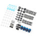 1/10 M-Chassis Qutus Challenger 50mm Damper Set Blue (4Pcs) 1/10 M-Chassis Qutus Challenger 50mm Damper Set Blue (4Pcs)