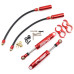 1/10 90mm Desert Lizard Piggyback Damper Red (2Pcs) 1/10 90mm Desert Lizard Piggyback Damper Red (2Pcs)