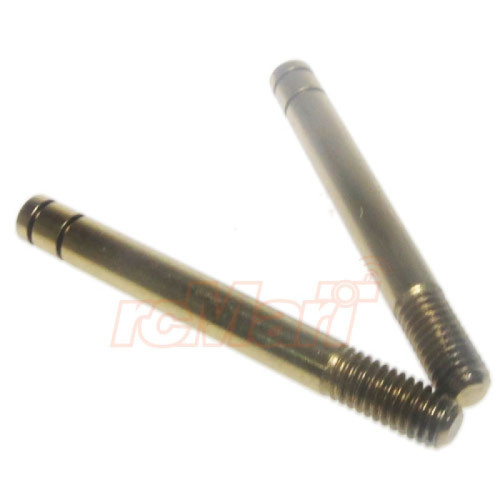 Titanium Coated Damper Shaft For 55mm Shock-Gear (2Pcs)