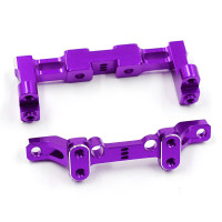 Aluminum Bell Crank Mount Set For ReveD RDX Purple