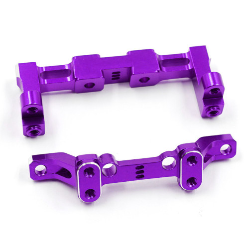 Aluminum Bell Crank Mount Set For ReveD RDX Purple Aluminum Bell Crank Mount Set For ReveD RDX Purple