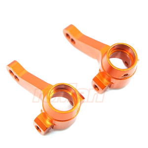 HPI RS4 Sport3 Alu. Front Knuckle arm Set Orange