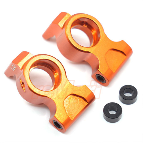 HPI RS4 Sport3 Alu. Rear Hub / Knuckle Arm Orange