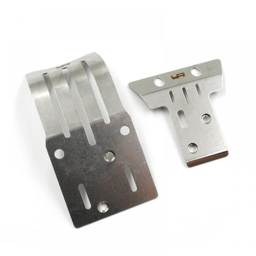 Tamiya BBX (BB-01) Stainless Steel Chassis Protector Plate (F&R)