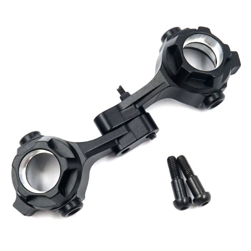 Tamiya CC-02 Alu. Steering Knuckle Set (Black)