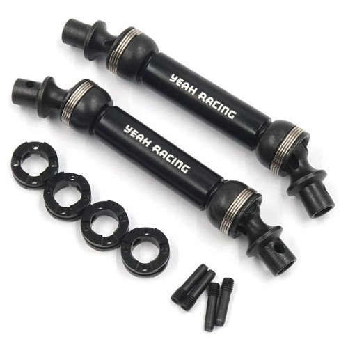 Tamiya CC-02 HD Stainless Steel Front & Rear Center Shaft Set