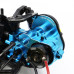 Aluminum Gearbox For Tamiya DT-04 DT-03 DT-02 Blue Aluminum Gearbox For Tamiya DT-04 DT-03 DT-02 Blue