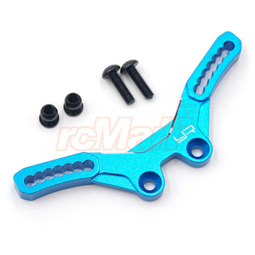 Aluminum Rear Damper Stay for Tamiya M07 (Blue) Aluminum Rear Damper Stay for Tamiya M07 (Blue)
