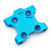Aluminium Front Suspension Mount for Tamiya M-07 Blue Aluminium Front Suspension Mount for Tamiya M-07 Blue