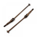 Spring Steel universal Shaft Set for Tamiya Top Force Hot Shot