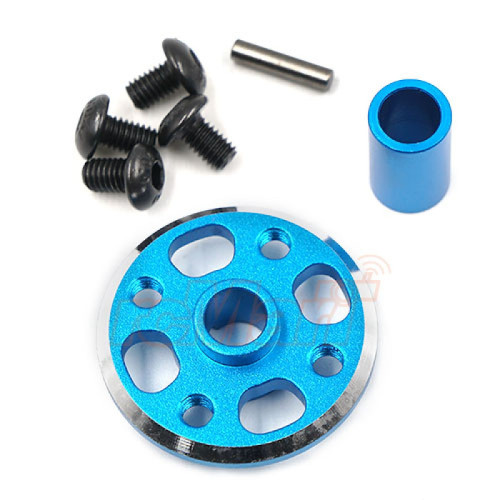 Tamiya TT-02 Alu. Spur Gear Adaptor Set Blue Tamiya TT-02 Alu. Spur Gear Adaptor Set Blue