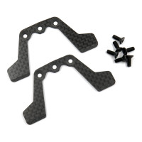 Carbon Down Stop Droop Plate For Tamiya TT02 TATT-S04