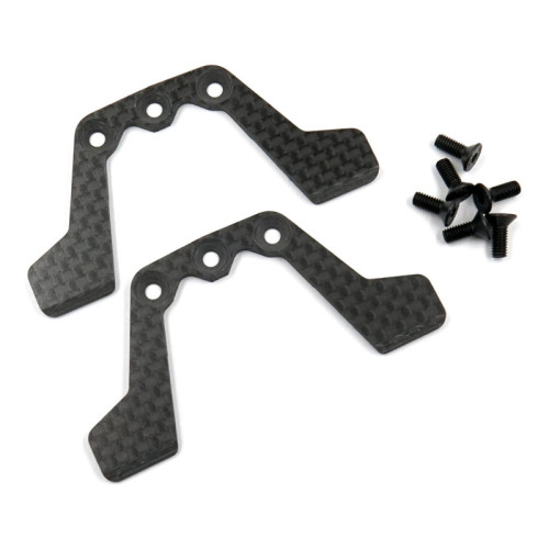 Carbon Down Stop Droop Plate For Tamiya TT02 TATT-S04 Carbon Down Stop Droop Plate For Tamiya TT02 TATT-S04