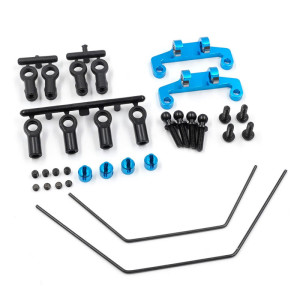 Anti-Roll Bar Set For TATT-S04 Tamiya TT02SRX Blue