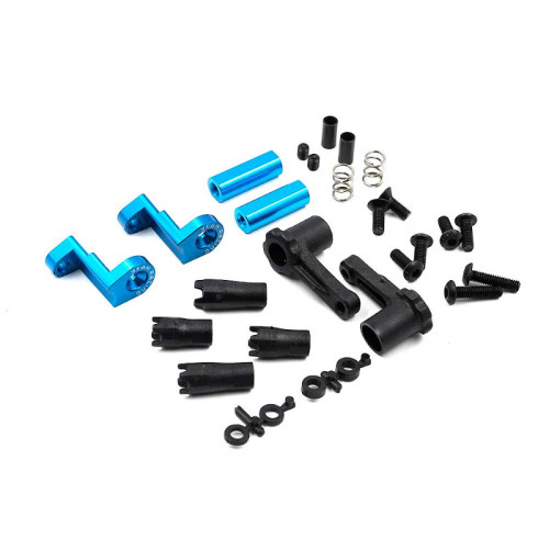 Tamiya TT-01/TT-02 Alum. Plastic Anti Tweak Battery Holder Tamiya TT-01/TT-02 Alum. Plastic Anti Tweak Battery Holder