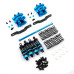 Tamiya TT-02 Aluminum Performance Damper Upgrade Set - Blue