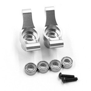 Jeu de porte-fusées arrière en aluminium pour Tamiya WR02 WR02C TL-01 GF-01 G6-01